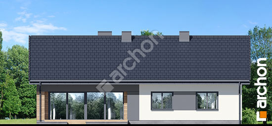 Дворовий фасад Будинок в сурфініях 2