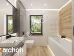 Проект будинку ARCHON+ Будинок в сурфініях 2 візуалізація ванни (візуалізація 3 від 3)