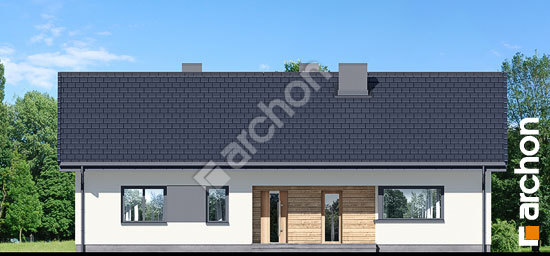 Передній фасад Будинок в сурфініях 2