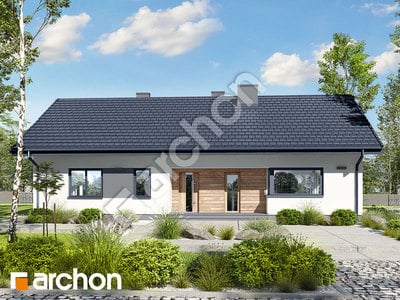 Проєкт будинку ARCHON+ Будинок в сурфініях 2 