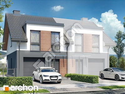 Проєкт будинку ARCHON+ Будинок в рівіях 16 (ГБ) вер.2 