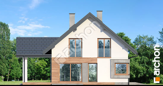 Бочний фасад Будинок в ізопірумі 9