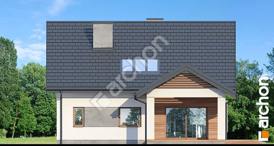 Дворовой фасад Дом в изопируме 9