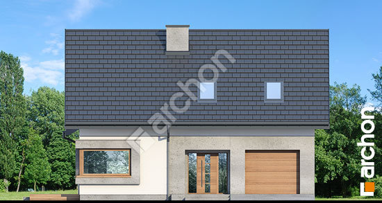 Передній фасад Будинок в ізопірумі 9