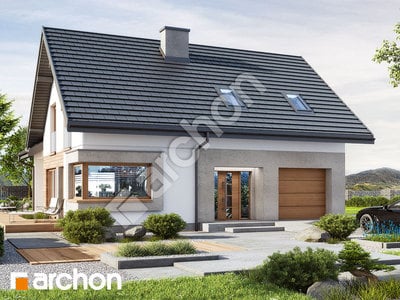 Проект дома ARCHON+ Дом в изопируме 9 