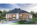 Проект будинку ARCHON+ Будинок в амарантах 8 
