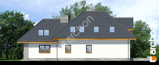 Дворовой фасад Дом в рукколе 3 (HА)