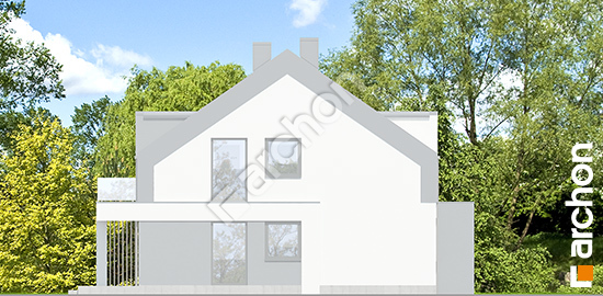 Бочний фасад Будинок в фіалках 7 (Р2Б) вер.3