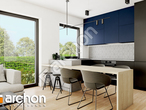 Проект дома ARCHON+ Дом в фиалках 7 (Р2Б) вер.3 визуализация кухни 1 вид 1
