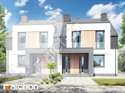 Проєкт будинку ARCHON+ Будинок в фіалках 7 (Р2Б) вер.3 Вид 2