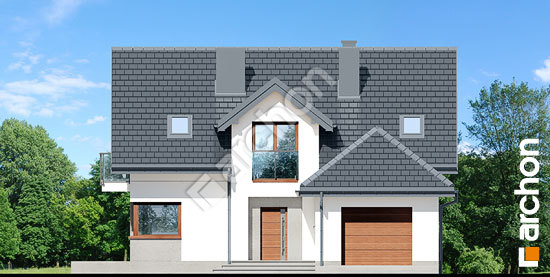 Передний фасад Дом в кортландах (Г)