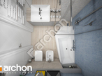 Проект дома ARCHON+ Дом в навлоциях (Г2) визуализация ванной (визуализация 3 вид 4)