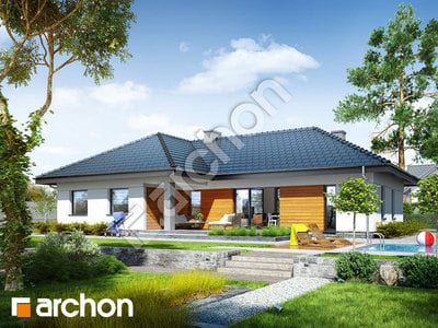 Проект будинку ARCHON+ Будинок в навлоціях (Г2) Вид 2