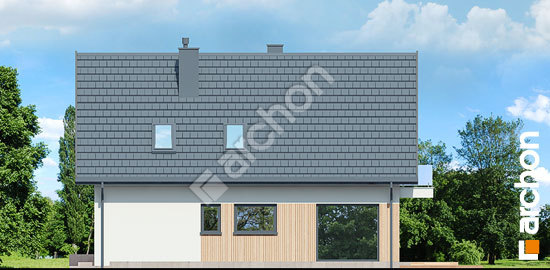 Боковой фасад Дом в стрелитциях (А)