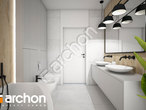 Проект будинку ARCHON+ Будинок в пепероміях 3 візуалізація ванни (візуалізація 3 від 3)