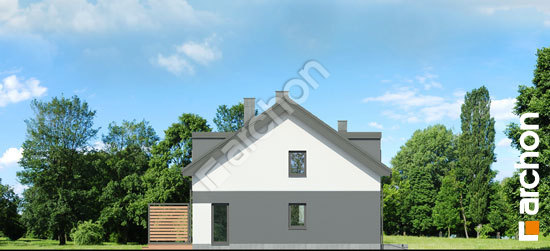 Боковой фасад Дом в ривиях 16 (ГБ)