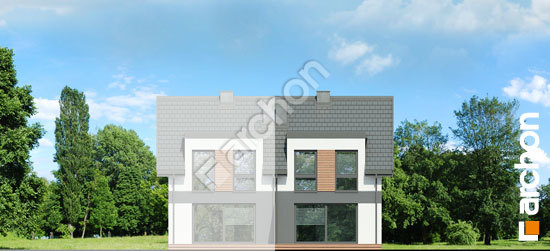 Дворовой фасад Дом в ривиях 16 (ГБ)