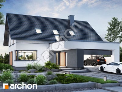 Проєкт будинку ARCHON+ Будинок в білотках (Г2Е) 