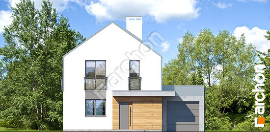 Передний фасад Дом в аркадиях 3 (Г)