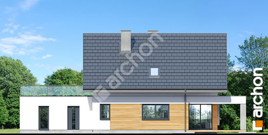 Дворовой фасад Дом в изопируме 7 (Г2)