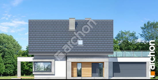 Передній фасад Будинок в ізопірумі 7 (Г2)