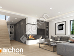 Проект дома ARCHON+ Дом в изопируме 7 (Г2) дневная зона (визуализация 1 вид 6)