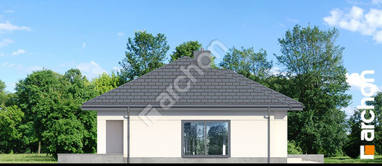 Бочний фасад Будинок під ціцербітою 3 (Г2)