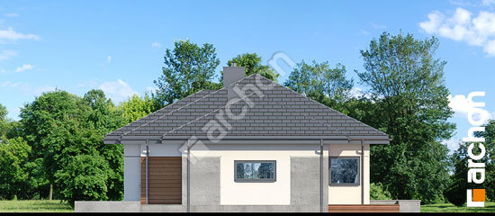 Бочний фасад Будинок під ціцербітою 3 (Г2)