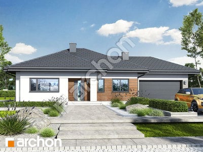 Проект дома ARCHON+ Дом под цицербитой 3 (Г2) 