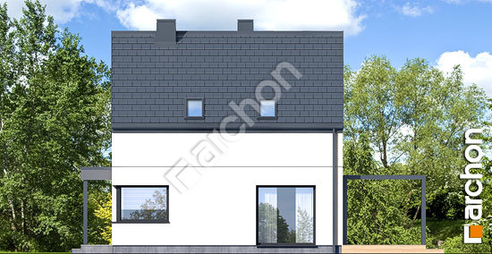 Бочний фасад Будинок в олеандрах 4