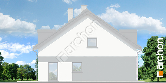 Боковой фасад Дом в ривиях 8 (ГБ)