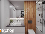 Проект будинку ARCHON+ Будинок в фіалках 19 (Р2БЕ) візуалізація ванни (візуалізація 3 від 1)
