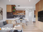 Проект дома ARCHON+ Дом в фиалках 19 (Р2БЕ) дневная зона (визуализация 1 вид 3)
