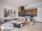 Проект дома ARCHON+ Дом в фиалках 19 (Р2БЕ) дневная зона (визуализация 1 вид 4)