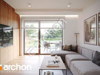 Проект дома ARCHON+ Дом в фиалках 19 (Р2БЕ) дневная зона (визуализация 1 вид 7)