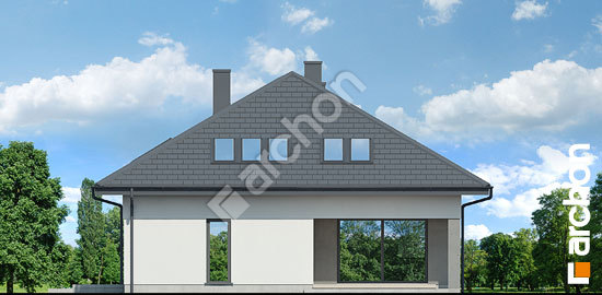 Дворовой фасад Дом в ренклодах 9 (Г2)