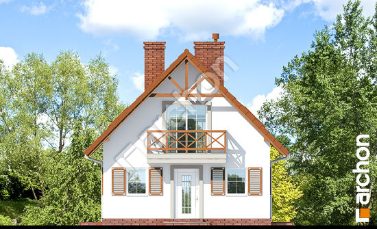 Передній фасад Будинок під каштаном 2 (П) вер.2