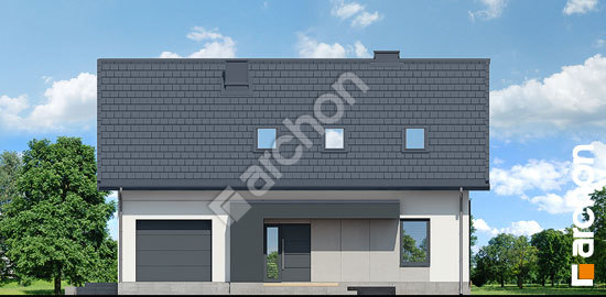 Передний фасад Дом в сорго 2 (Г)