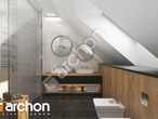 Проект будинку ARCHON+ Будинок у феліціях 4 (Г2) візуалізація ванни (візуалізація 3 від 1)