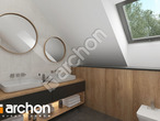 Проект будинку ARCHON+ Будинок у феліціях 4 (Г2) візуалізація ванни (візуалізація 3 від 2)