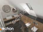 Проект дома ARCHON+ Дом в фелициях 4 (Г2)  визуализация ванной (визуализация 3 вид 4)