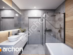 Проект будинку ARCHON+ Будинок в розаніях 3 (Г2) візуалізація ванни (візуалізація 3 від 1)
