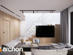 Проект будинку ARCHON+ Будинок в розаніях 3 (Г2) денна зона (візуалізація 1 від 5)