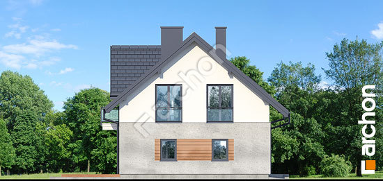 Боковой фасад Дом в малиновках 10 (Г)