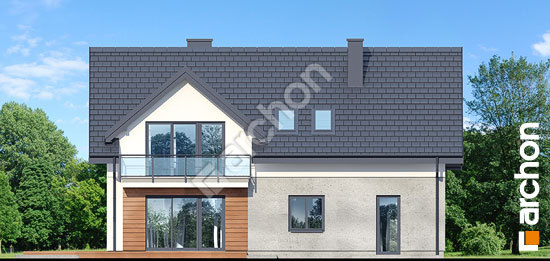 Дворовий фасад Будинок в малинівці 10 (Г)