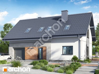 Проєкт будинку ARCHON+ Будинок в малинівці 10 (Г) 
