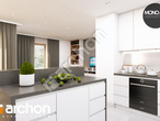 Проект будинку ARCHON+ Будинок в жимолості (Г2Т) візуалізація кухні 1 від 2
