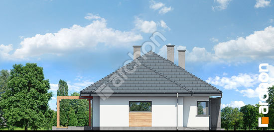 Боковой фасад Дом под красной рябиной (ГНА)