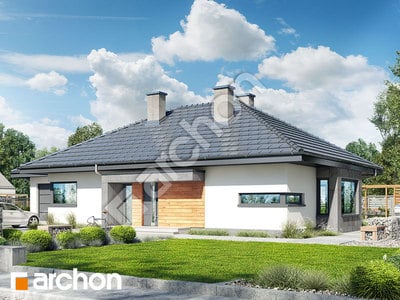 Проєкт будинку ARCHON+ Будинок під червоною горобиною (ГНА) 