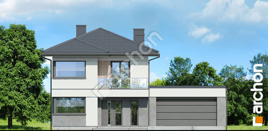 Передній фасад Вілла Юлія 16 (Г2)